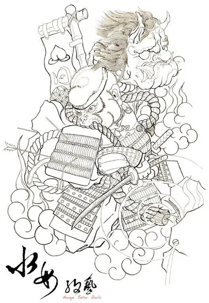 900+ ý tưởng hay nhất về Samurai tattoo trong 2026