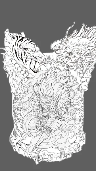900+ ý tưởng hay nhất về Samurai tattoo trong 2026