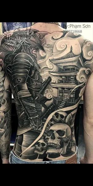 900+ ý tưởng hay nhất về Samurai tattoo trong 2026