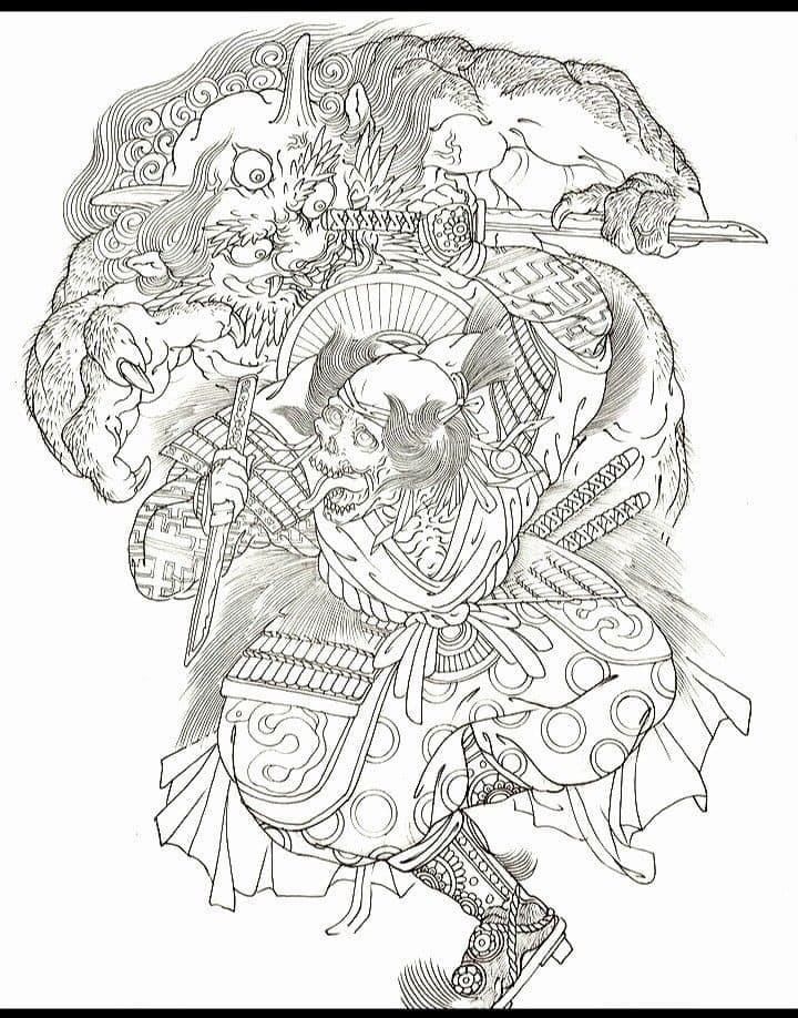 900+ ý tưởng hay nhất về Samurai tattoo trong 2026