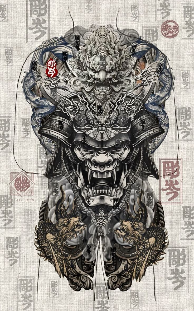 900+ ý tưởng hay nhất về Samurai tattoo trong 2026