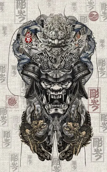 900+ ý tưởng hay nhất về Samurai tattoo trong 2026