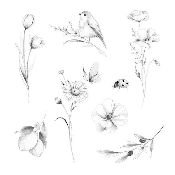 flowers tattoo