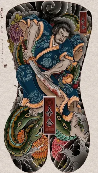 900+ ý tưởng hay nhất về Samurai tattoo trong 2026
