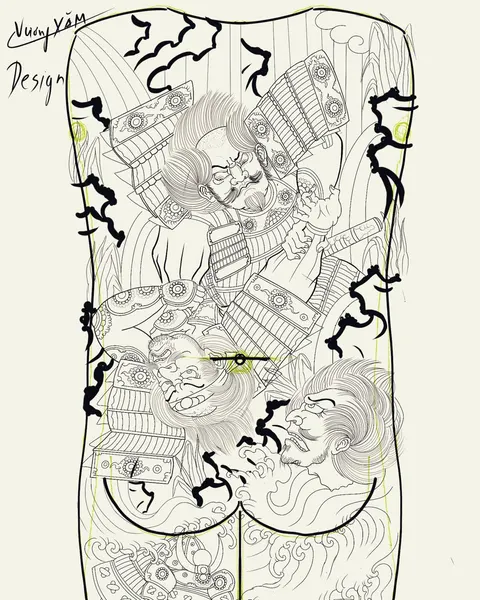 900+ ý tưởng hay nhất về Samurai tattoo trong 2026