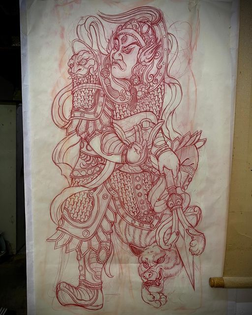 900+ ý tưởng hay nhất về Samurai tattoo trong 2026
