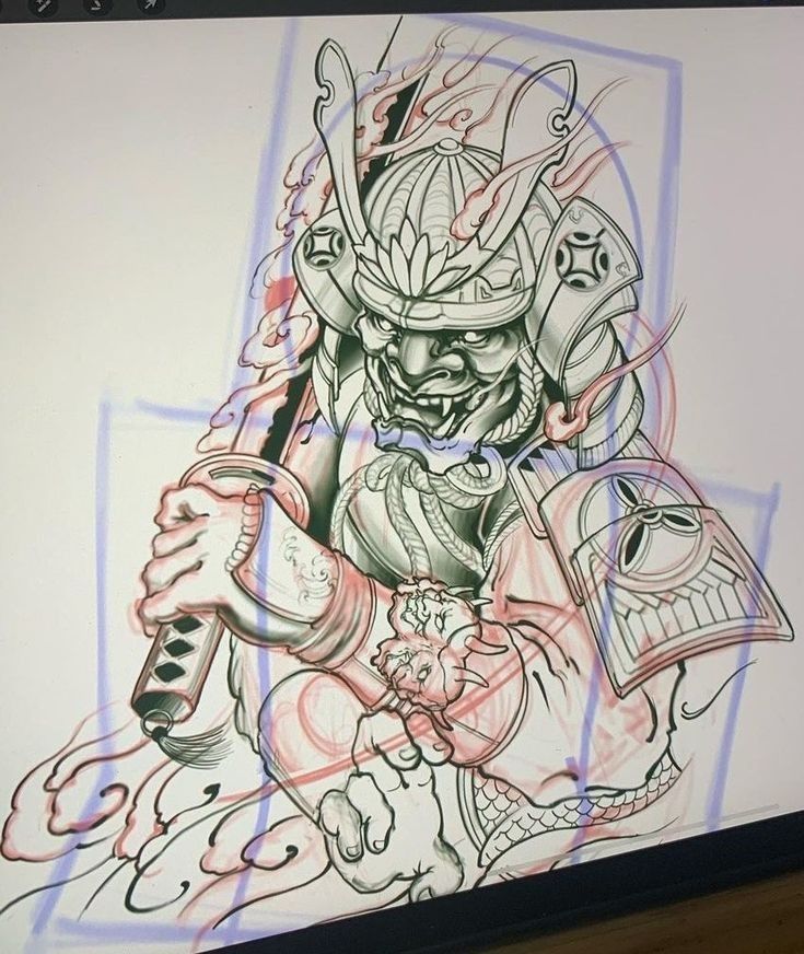 900+ ý tưởng hay nhất về Samurai tattoo trong 2026