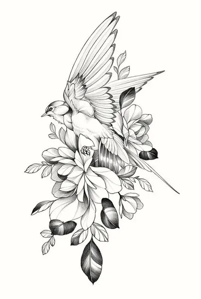 flowers tattoo
