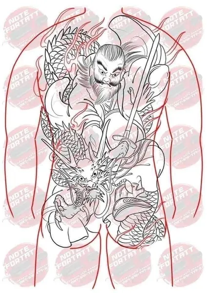 900+ ý tưởng hay nhất về Samurai tattoo trong 2026