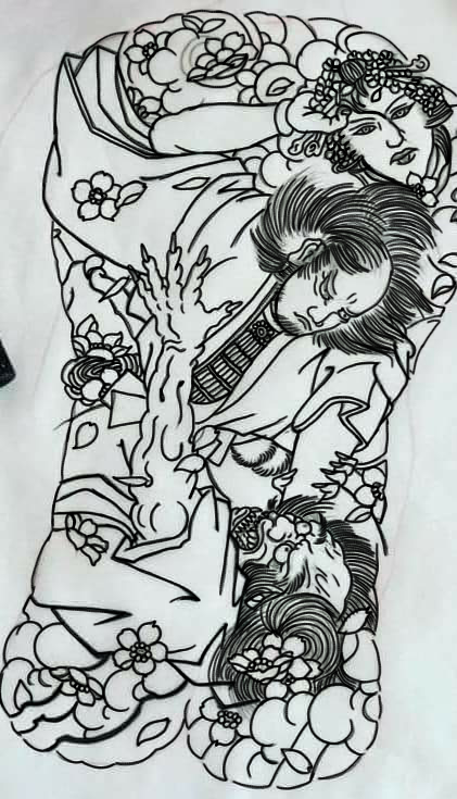 900+ ý tưởng hay nhất về Samurai tattoo trong 2026