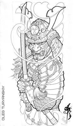 900+ ý tưởng hay nhất về Samurai tattoo trong 2026