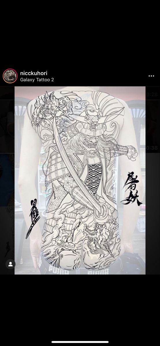 900+ ý tưởng hay nhất về Samurai tattoo trong 2026