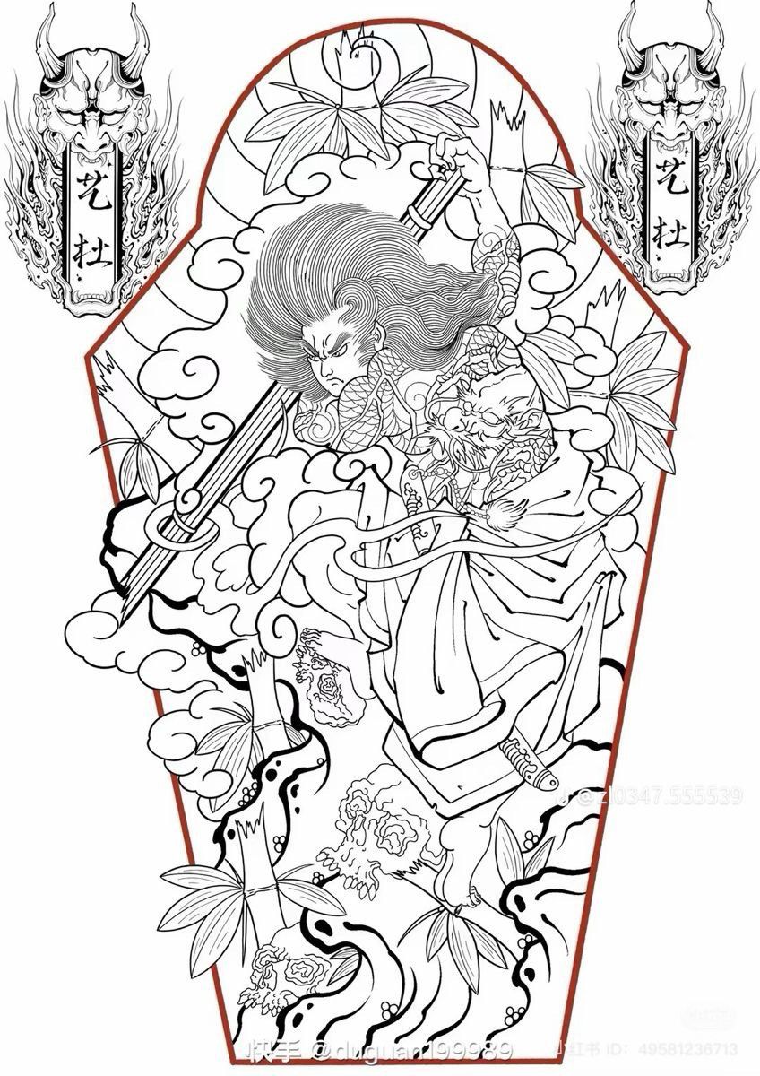 900+ ý tưởng hay nhất về Samurai tattoo trong 2026