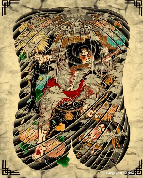 900+ ý tưởng hay nhất về Samurai tattoo trong 2026