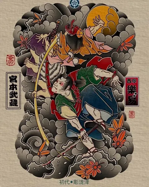 900+ ý tưởng hay nhất về Samurai tattoo trong 2026