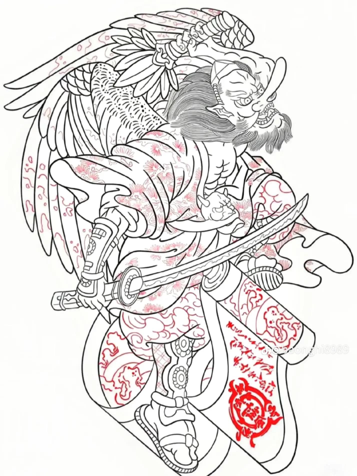 900+ ý tưởng hay nhất về Samurai tattoo trong 2026