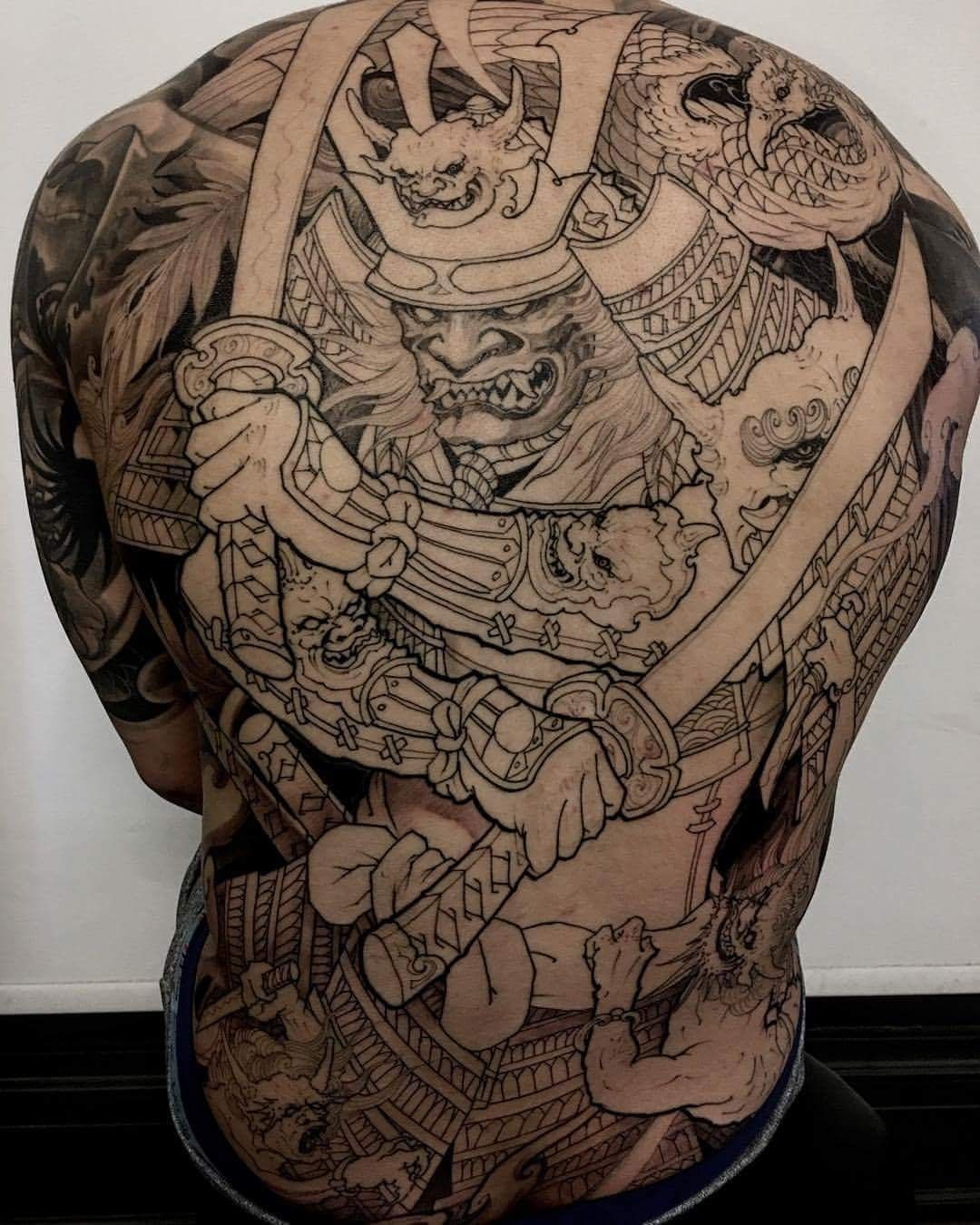 900+ ý tưởng hay nhất về Samurai tattoo trong 2026
