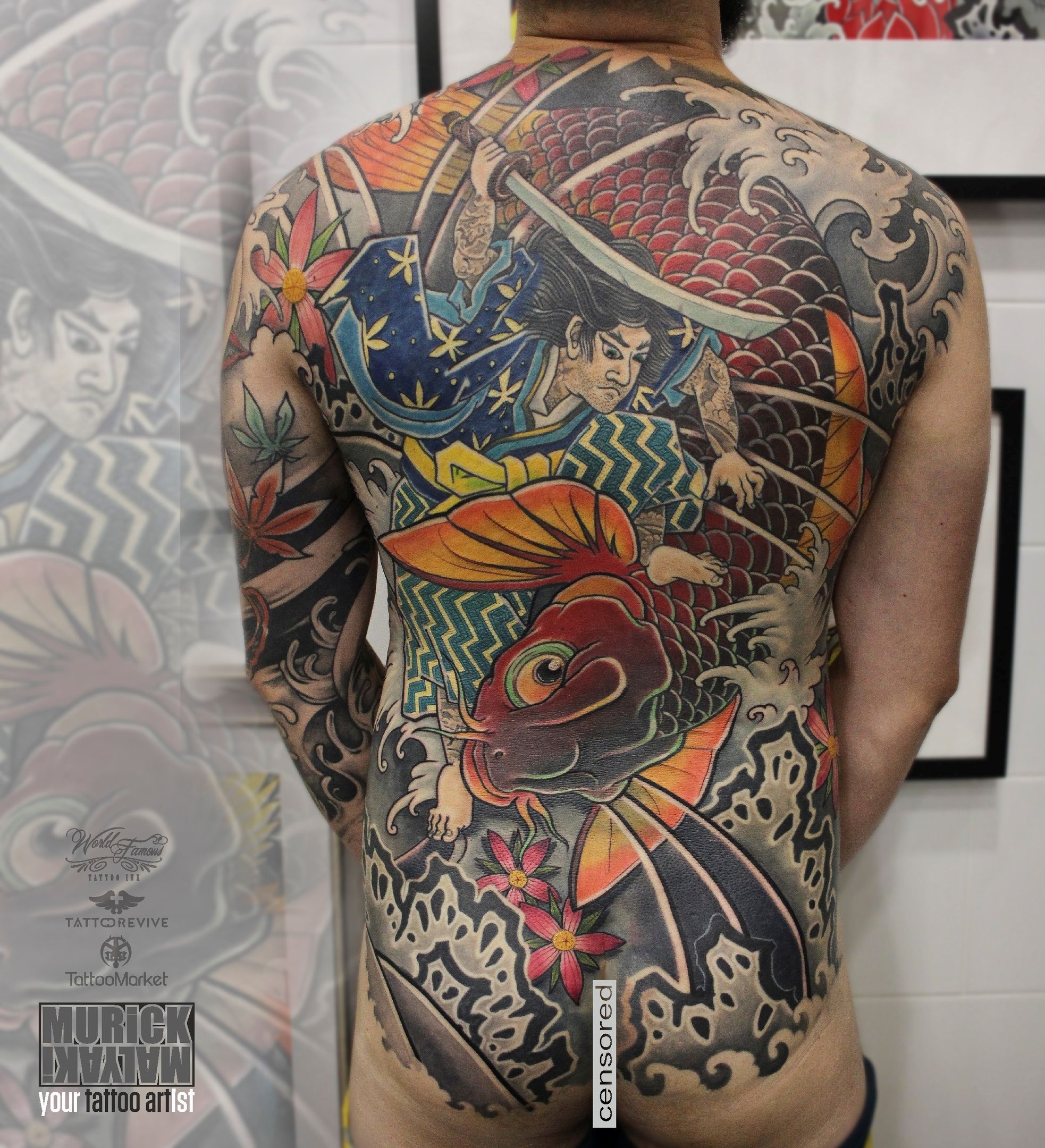 900+ ý tưởng hay nhất về Samurai tattoo trong 2026