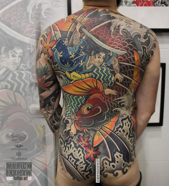 900+ ý tưởng hay nhất về Samurai tattoo trong 2026
