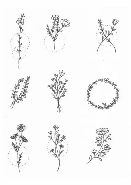 flowers tattoo