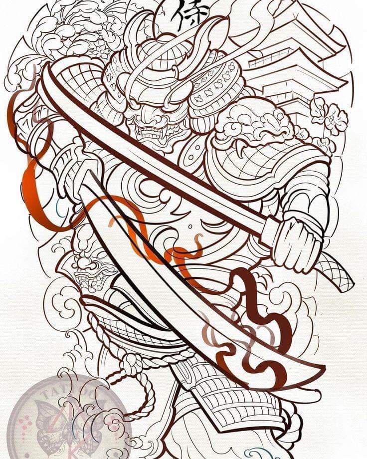 900+ ý tưởng hay nhất về Samurai tattoo trong 2026