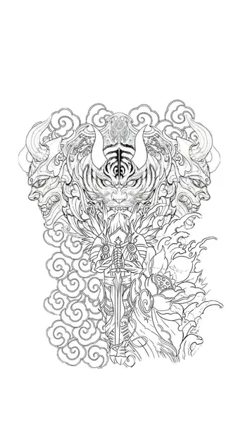 900+ ý tưởng hay nhất về Samurai tattoo trong 2026