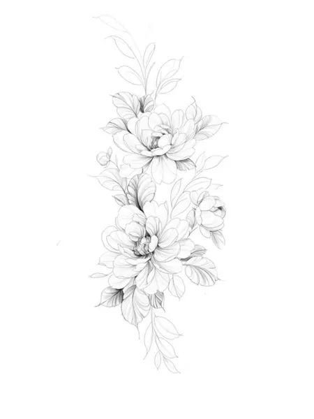 flowers tattoo