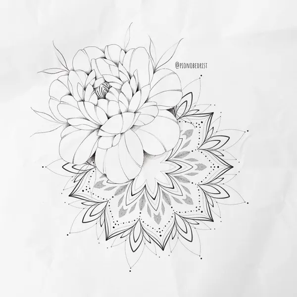flowers tattoo
