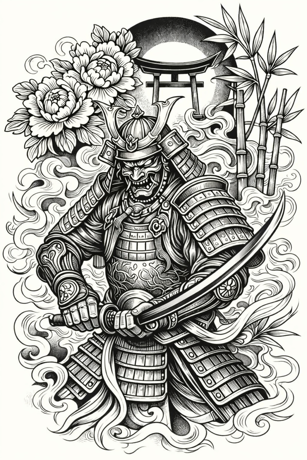 900+ ý tưởng hay nhất về Samurai tattoo trong 2026