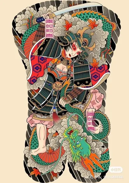 900+ ý tưởng hay nhất về Samurai tattoo trong 2026