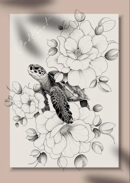 flowers tattoo
