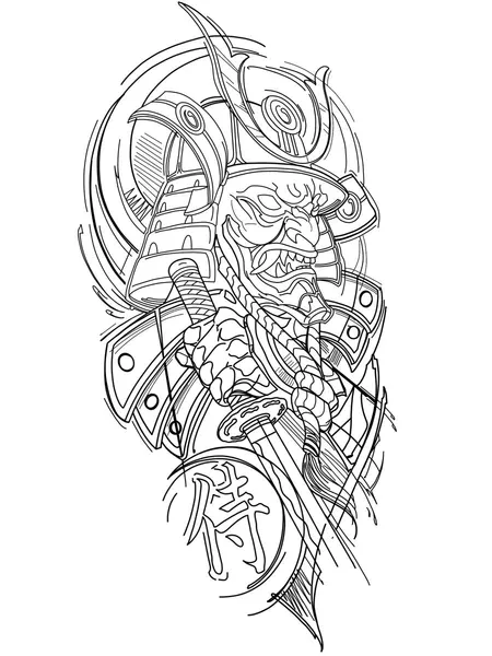 900+ ý tưởng hay nhất về Samurai tattoo trong 2026