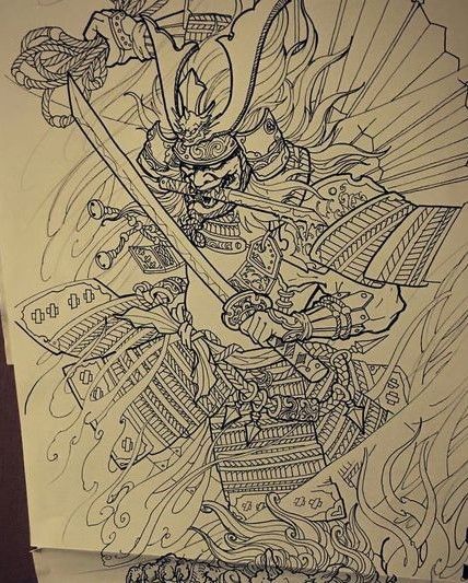 900+ ý tưởng hay nhất về Samurai tattoo trong 2026