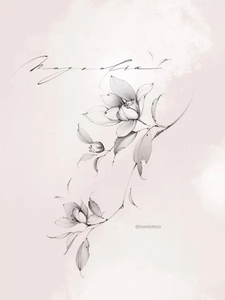flowers tattoo