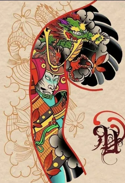 900+ ý tưởng hay nhất về Samurai tattoo trong 2026