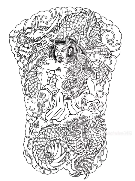 900+ ý tưởng hay nhất về Samurai tattoo trong 2026