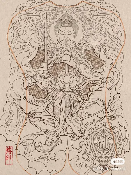 900+ ý tưởng hay nhất về Samurai tattoo trong 2026