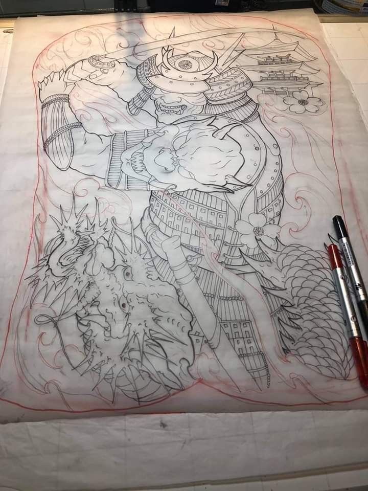 900+ ý tưởng hay nhất về Samurai tattoo trong 2026