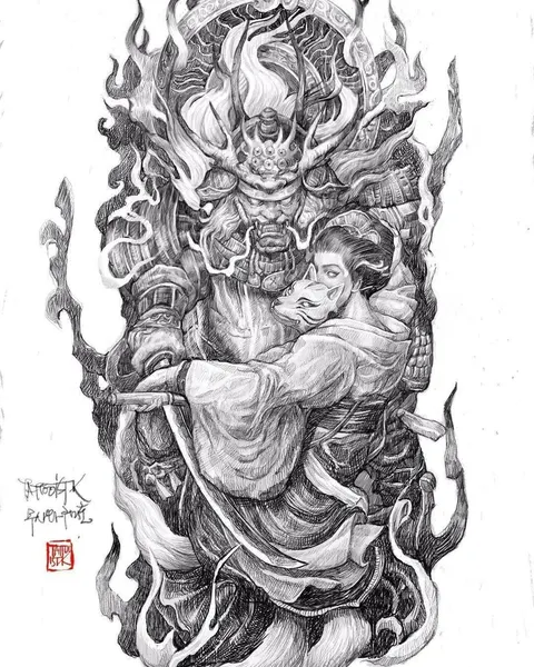 900+ ý tưởng hay nhất về Samurai tattoo trong 2026