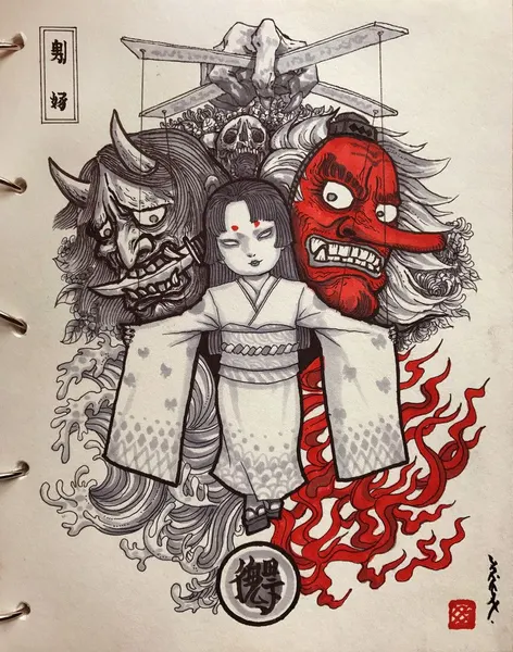 900+ ý tưởng hay nhất về Samurai tattoo trong 2026
