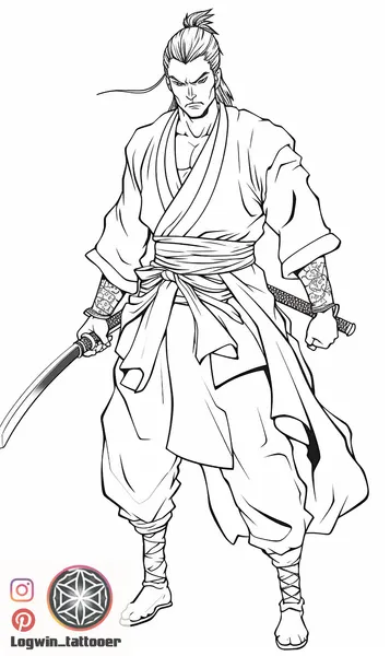 900+ ý tưởng hay nhất về Samurai tattoo trong 2026