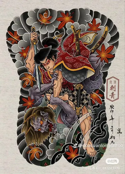 900+ ý tưởng hay nhất về Samurai tattoo trong 2026