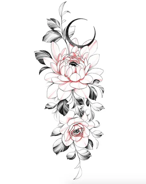 flowers tattoo