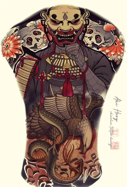 900+ ý tưởng hay nhất về Samurai tattoo trong 2026