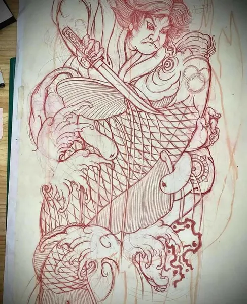 900+ ý tưởng hay nhất về Samurai tattoo trong 2026