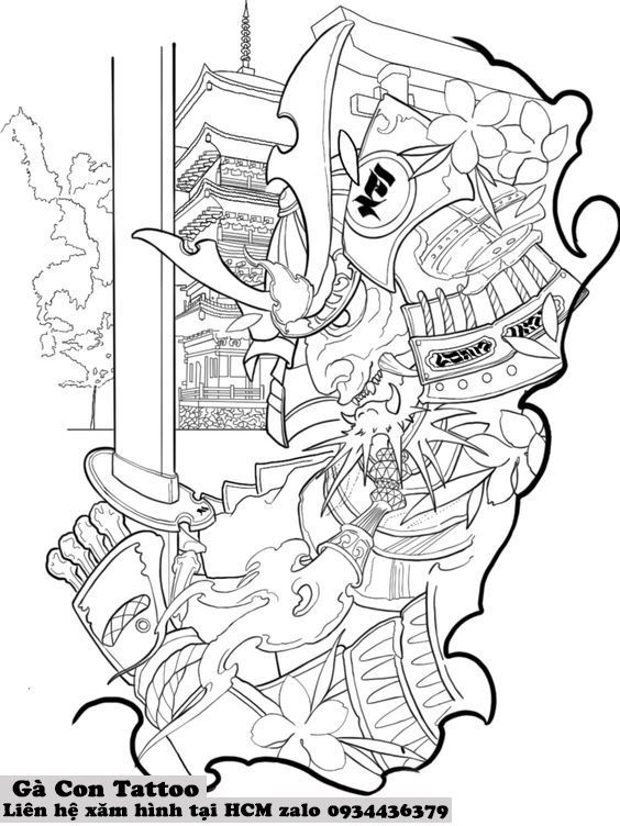 900+ ý tưởng hay nhất về Samurai tattoo trong 2026