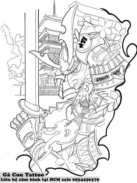 900+ ý tưởng hay nhất về Samurai tattoo trong 2026