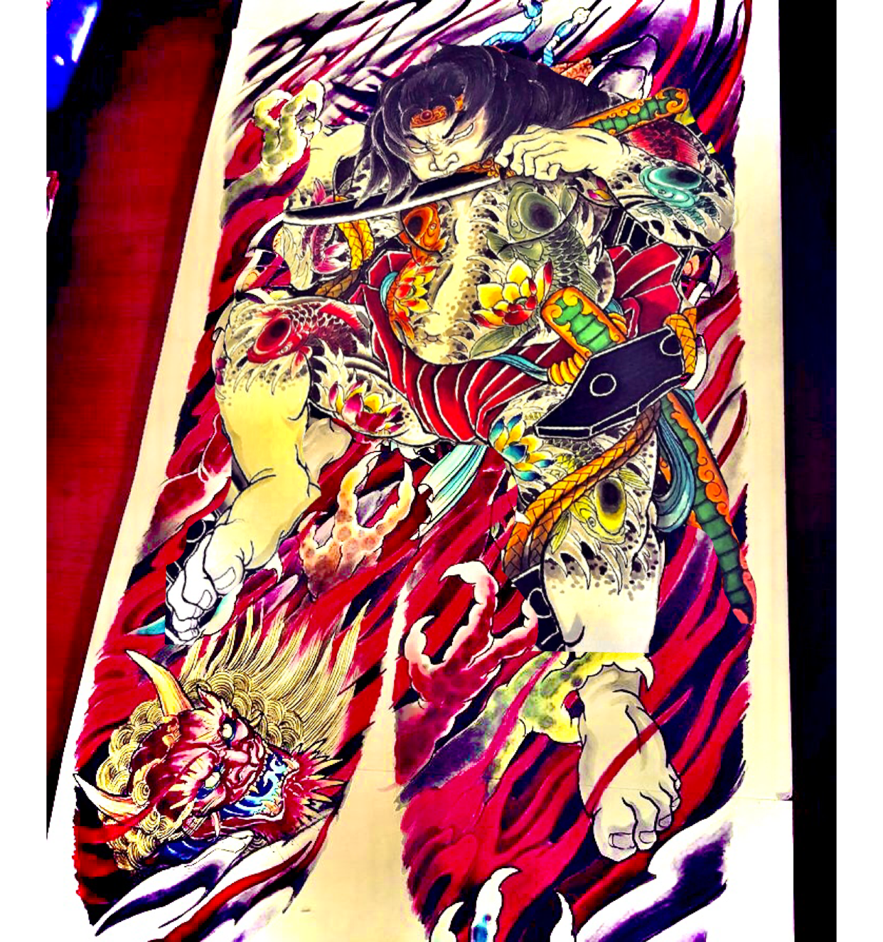 900+ ý tưởng hay nhất về Samurai tattoo trong 2026
