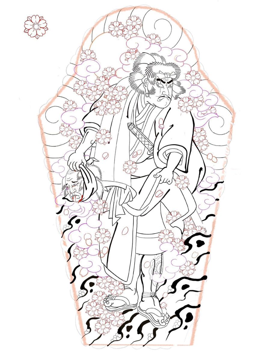 900+ ý tưởng hay nhất về Samurai tattoo trong 2026