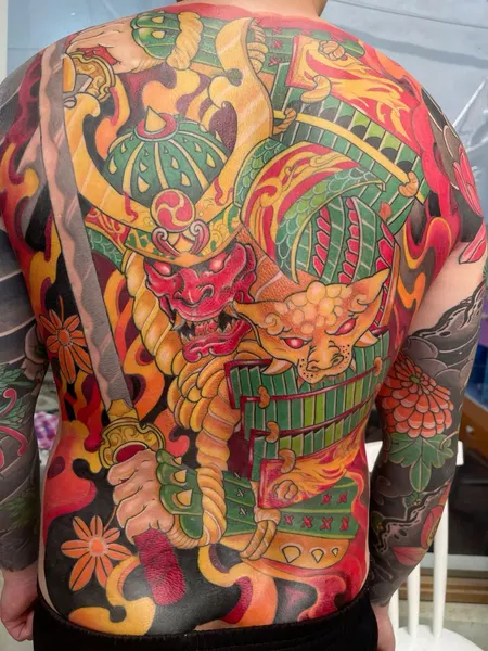 900+ ý tưởng hay nhất về Samurai tattoo trong 2026